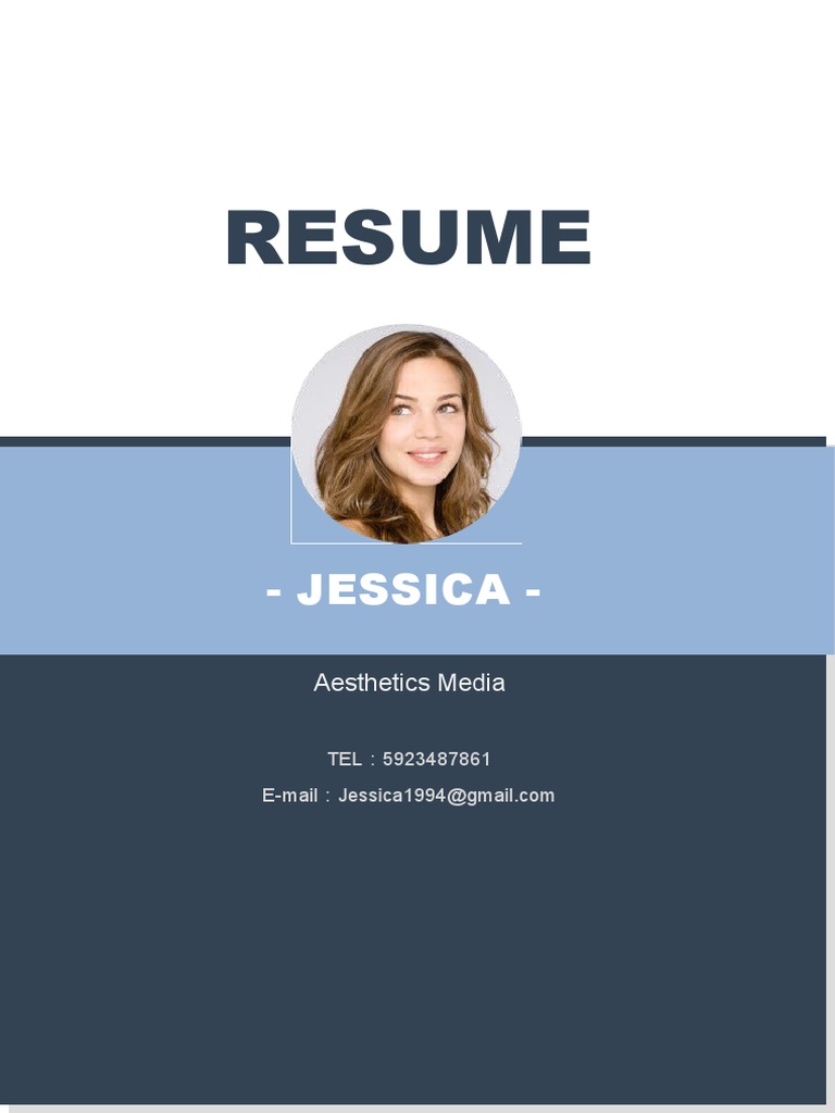 Business Style Resume Set WPS Office - 1688586902
