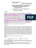 Paradigmas de La Administracion y Su Influencia Sobre La Gestion de Control