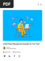 5 Real Project Management Examples For Your Team: Leila Cruz