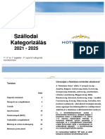 Szallodak Minositesenek Kriteriumrendszere 2021 - 2025