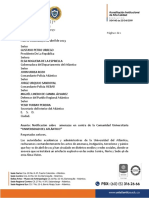 Petición de Protección de Directivas de Uniatlántico A Autoridades