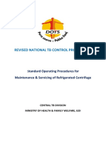 Refrigerated Centrifuge - SOP - Servicing