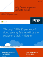 Using Azure Security Center to Prevent, Detect, and Respond to Threats