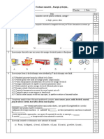 Evaluare Sumativă Energia Si Forta 2023