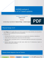 Ca5305.Lecture 4 Levels of Iot Based Systems: Instructor: Dr. M. Deivamani