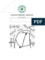 Cuadernillo de Matemática - Segundo Año: Nombre y Apellido