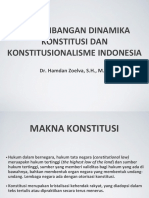 Perkembangan Dinamika Konstitusi Dan Konstitusionalisme Indonesia - Dr. Hamdan Zoelva