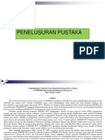 Penelusuran Pustaka: Materi Kuliah S1 (FA)