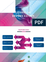 Lesson 14: Depreciation