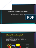 Chromatography Planar: Taufik Turahman, M.Farm., Apt