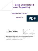 DC Circuits Ohms Law, KCL, KVL