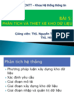 Bai 5 - Phan Tich Va Thiet Ke Kho Du Lieu