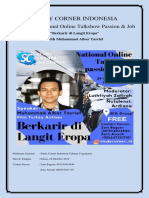 Seminar Nasional Online - Notulensi National Online Talkshow Passion Dan Job-Dikonversi