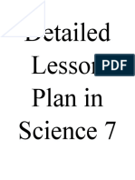 Detailed Lesson Plan in Science 7
