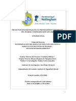 2020 2021 Estudio de Determinacion Del Riesgo de Infeccion Relativo A SARS Cov2 en Recintos de Trabajo