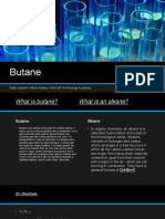 Butane: An Alkane Fuel and Propellant