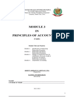 Module 3 Principles of Accounting 2
