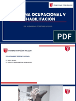 Medicina Ocupacional Y Rehabilitación: Dr. Alexander Terrones Lozano