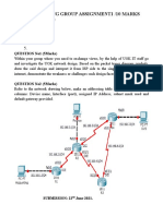 Network Group Assignment - UOK Network Design & Addressing Table