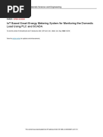 IoT Based Smart Energy Metering System For Monitor