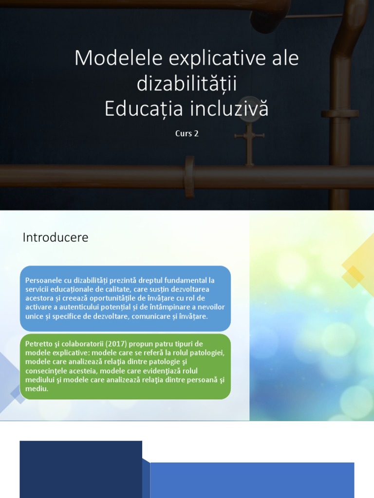 Curs 2 Modele Explicative Dizabilitate | PDF