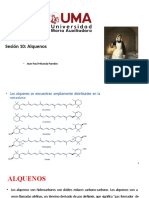 Sesión 10: Alquenos: - Jean Paul Miranda Paredes