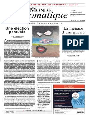 Le Combat ordinaire II, par Manu Larcenet (Le Monde diplomatique, avril  2014)