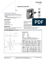 Universal Load Cell Universal Load Cell: Model BSP