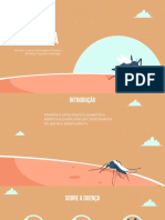 Malária: Doença infecciosa tropical causada por protozoários do gênero Plasmodium