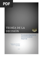 Teoría de La Decisión de Herbert Simon | PDF | Racionalidad | Toma de ...