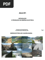 Aula Nº1: Introdução Á Produção de Energia Eléctrica