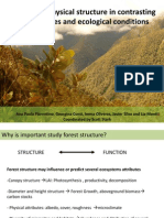 Forest Physical Structure in Contrasting Altitudes and Ecological Conditions