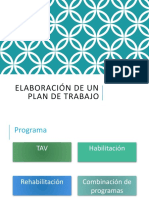 Elaboración de Un Plan de Trabajo