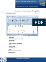 Uso de Los Elementos de La Ventana: Navegación en La Ventana