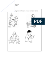 Colorea La Imagen Correcta para Crecer de Mejor Forma.: Escuela Teresiana de San José Convivencia Escolar 2023