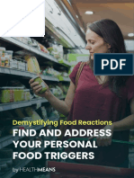 Find and Address Your Personal Food Triggers