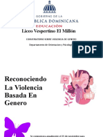 Liceo Vespertino El Millón: Conversatorio Sobre Violencia de Genero Departamento de Orientacion y Psicologia