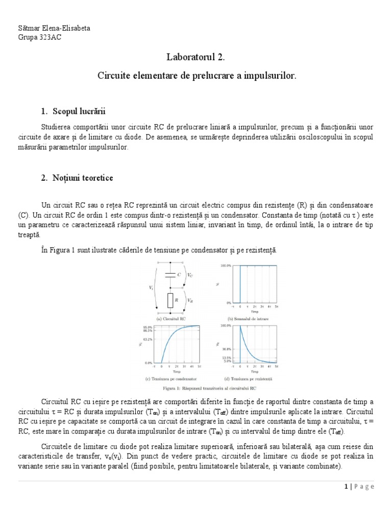 Laboratorul 2 ED | PDF