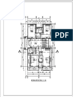 Mặt Bằng Kiến Trúc Tầng 2 - Tl: 1/100: Phòng Ngủ 5 WC (19m²) (5,5m²) Phòng Ngủ 4 (18m²) FFL. +3.800 FFL. +3.800