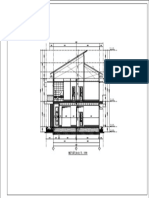 MẶT CẮT (A-A) - TL: 1/100