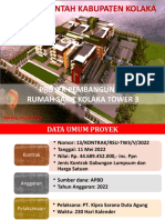 Proyek Pembangunan Rumah Sakit Kolaka Tower 3