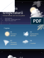 Predictia temperaturii Folosind Metoda celor mai mici pătrate