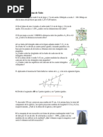 Semejanza, Teorema de Tales