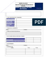 Permiso Trabajo en Area Restringida