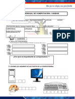 Más Que Un Colegio, Una Gran Familia: Examen Mensual de Computación - I Unidad