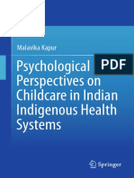 Psychological Perspectives On Childcare in Indian Indigenous Health Systems