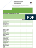 Contenidos Del Campo Formativo Saberes y Pensamiento Cientifico