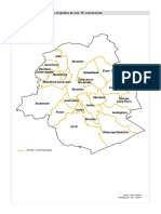 Carte - Limites Geographiques Des 19 Communes Bruxelloises