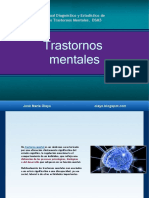 Trastornos Mentales: Manual Diagnóstico y Estadístico de Los Trastornos Mentales. DSM5