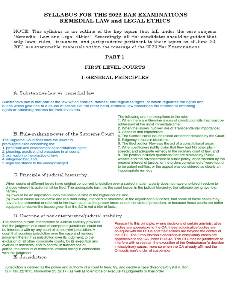 Rem 1 PDF Jurisdiction Evidence (Law)